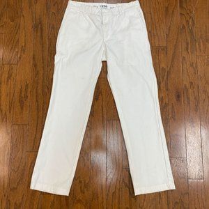 Men White Izod Pants